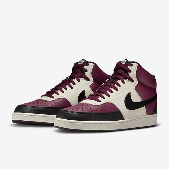 Nike Men’s Court Vision Mid Next Nature Sneaker Size 10 and 11 - Picture 5 of 10